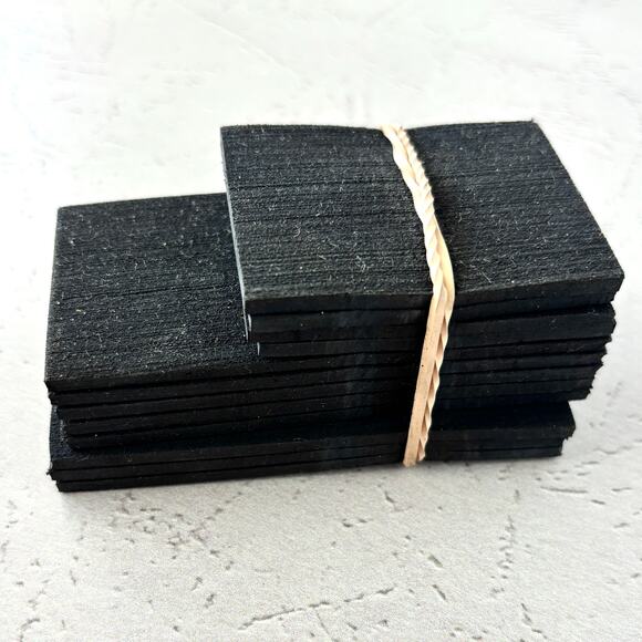 Billiards Cushion Rubber Facings End and Side Patch Set of 12 - 3.2mm - Picture 1 of 1
